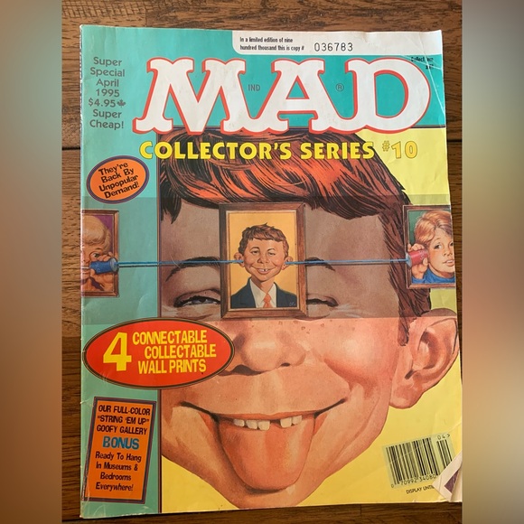 Vintage Mad Magazine Super Special April 1995 - Picture 1 of 9